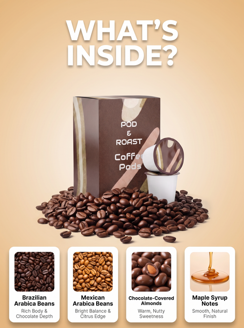 Rich Hazelnut Coffee Pods – Medium Roast Keurig K-Cups | Pod & Roast